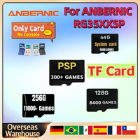 TF Card For ANBERNIC RG35XX PLUS Memory Card Retro Games Handheld Game Console 256GB Preloaded Games 300+PSP Games Card Gift