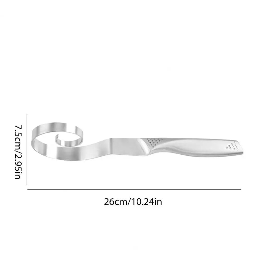 Durable Dough Beater 10 Inch Stainless Steel Dough Mixer Spiral Beater Dutch Bread Whisk Tool for Sourdough Pizza Pastry Baking