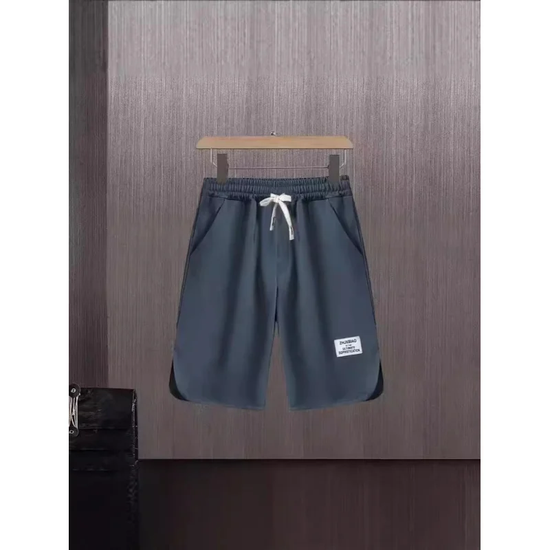 Cross-Border2024Shorts Men's Loose Bermuda Shorts Summer Thin Fashion Brand Basketball Sports Quick-Drying All-Match Cropped Pan