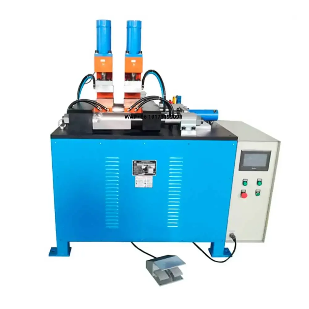 

Metal Pneumatic Butt Welding Machine Pneumatic AC Type Resistance Butt Welder