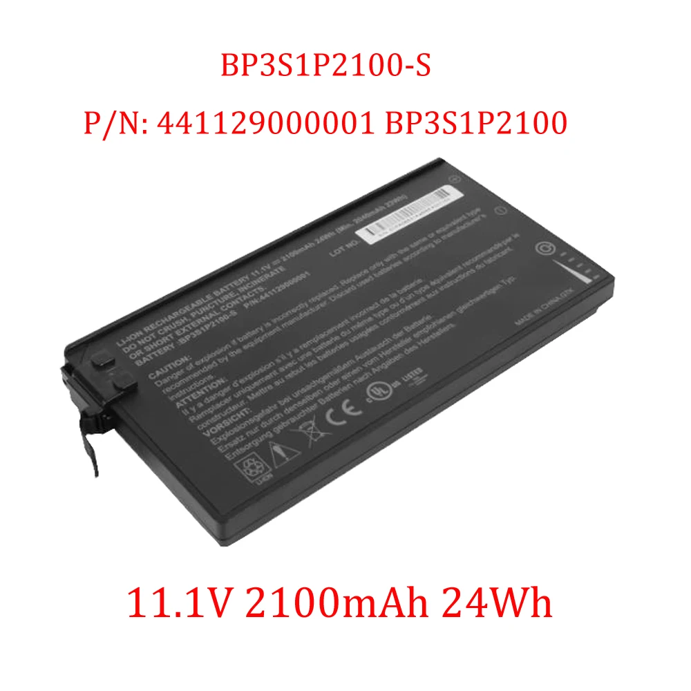 Laptop Battery For BP3S1P2100-S P/N: 441129000001 BP3S1P2100 11.1V 2100mAh 24Wh New