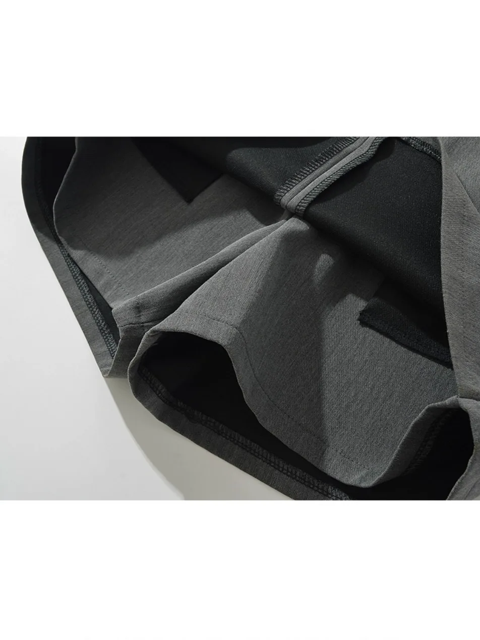 ay Suit ort Gonna Donna Vita alta Autunno Nuovo Large Size Fat MM Slim Piccola A-Line f Gonna Casual Sle Gioventù Adatto