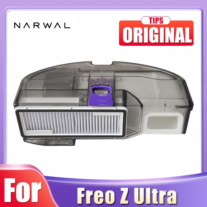 

Original Narwal Freo Z Ultra Dust Box Bin Spare Parts For 나르왈 XIAO YAO 001 Vacuum Parts Accessories Replacement