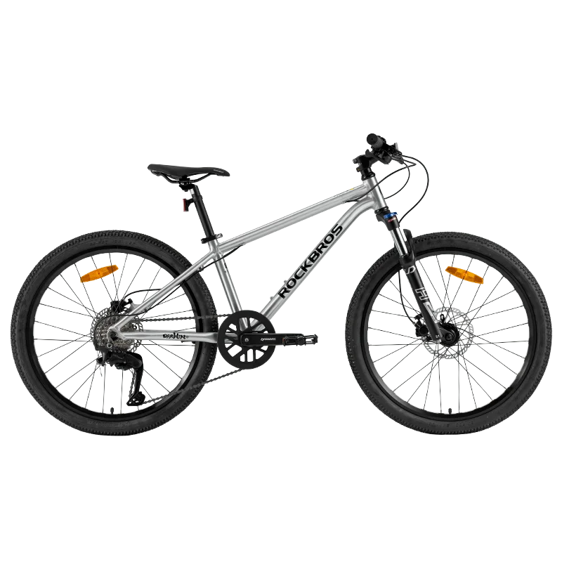 ROCKBROS Kinderfahrrad leichter Aluminiumrahmen 9-Gang-Fahrrad für Teenager Jungen und Mädchen 16/20/24/26 Zoll komplettes Fahrr