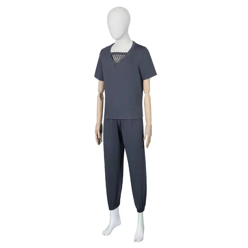 qq34Hemixush Anime Cos Uchiha Itachi Kostüm Party Uniform Komplettes Set Männlicher Anzug