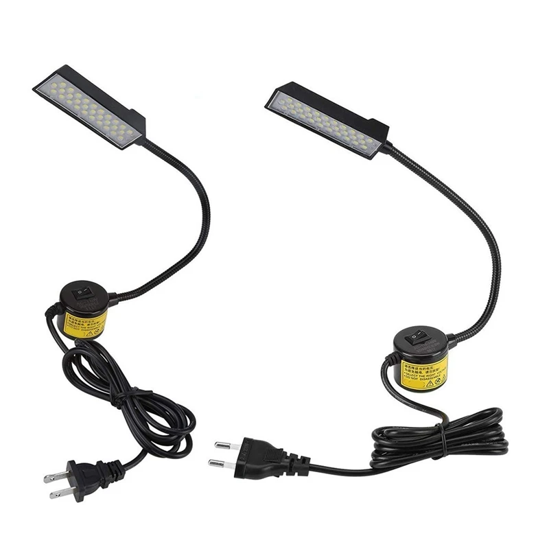 ABXF-30 LED Sewing Machine Light Sewing Lighting For Workbench Lathe Drill Press Flexible Gooseneck Arm Work Lamp