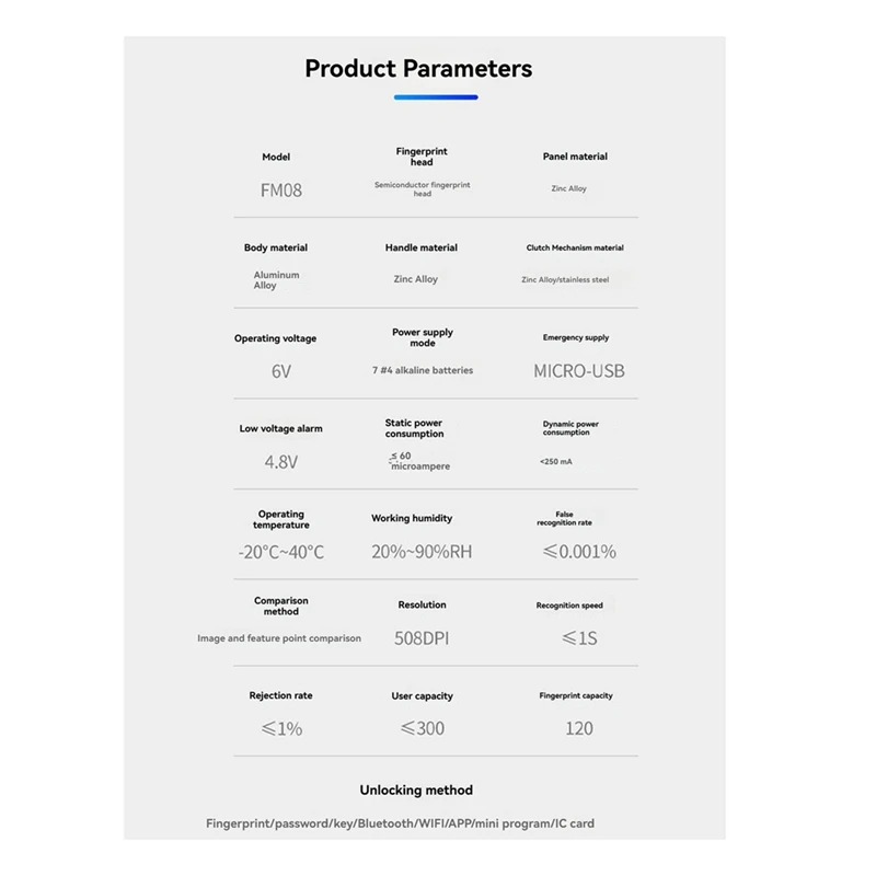 Tuya Smart Locks Fully Automatic Electronic Door Lock With Biometric Fingerprint Lock Rfid Card Password Key Unlock