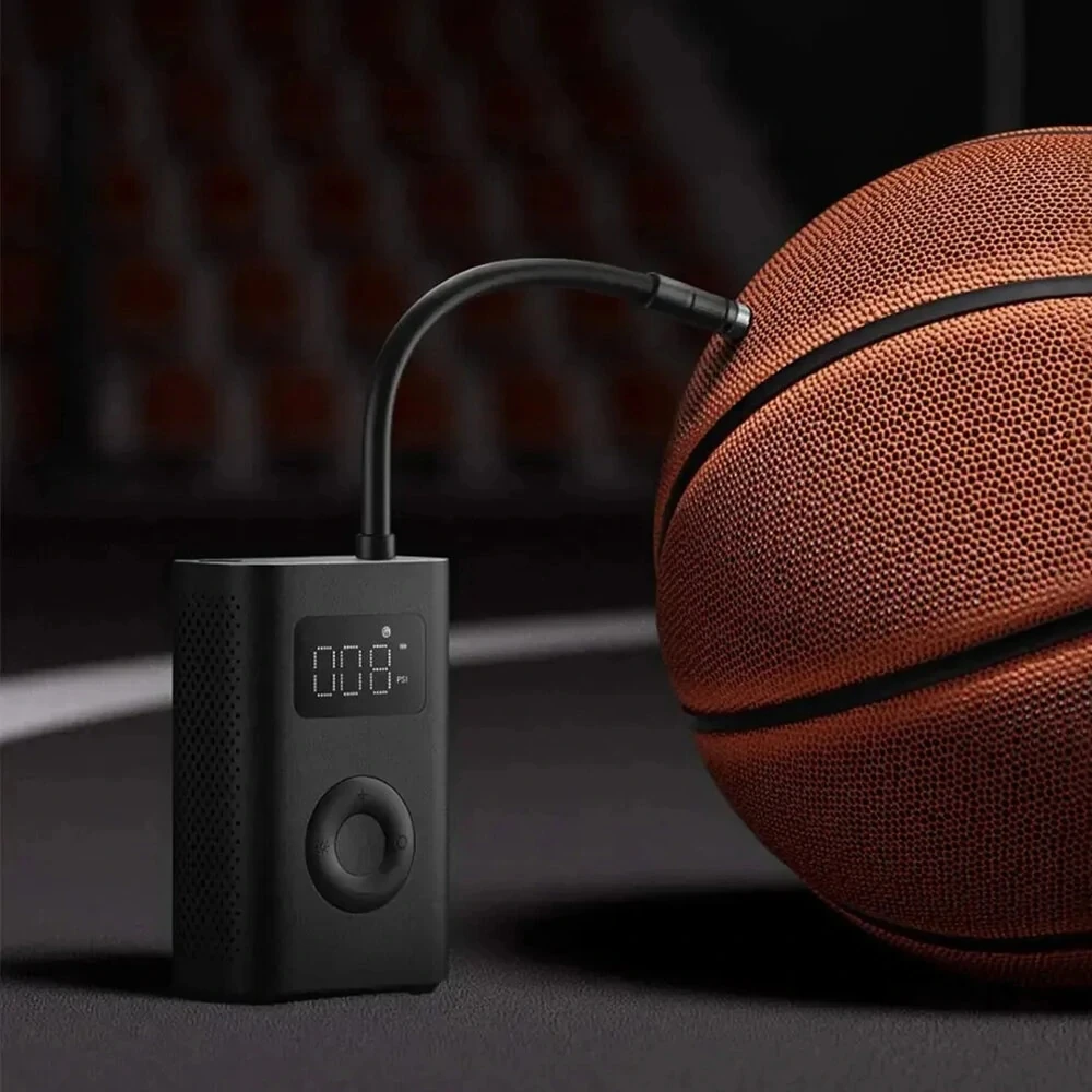 Xiaomi Mijia Air Pump 2 for bicycles and balls, digital tire pressure preset + automatic stop charging, Type-C fast charging