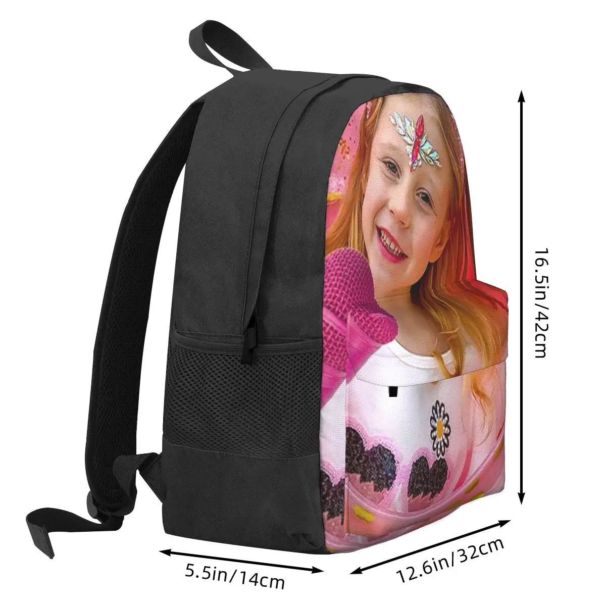 Mochila bonita con estampado 3D para mujer, Bolsa Escolar informal para niños, regalo para ordenador portátil, mochila impermeable para adolescentes