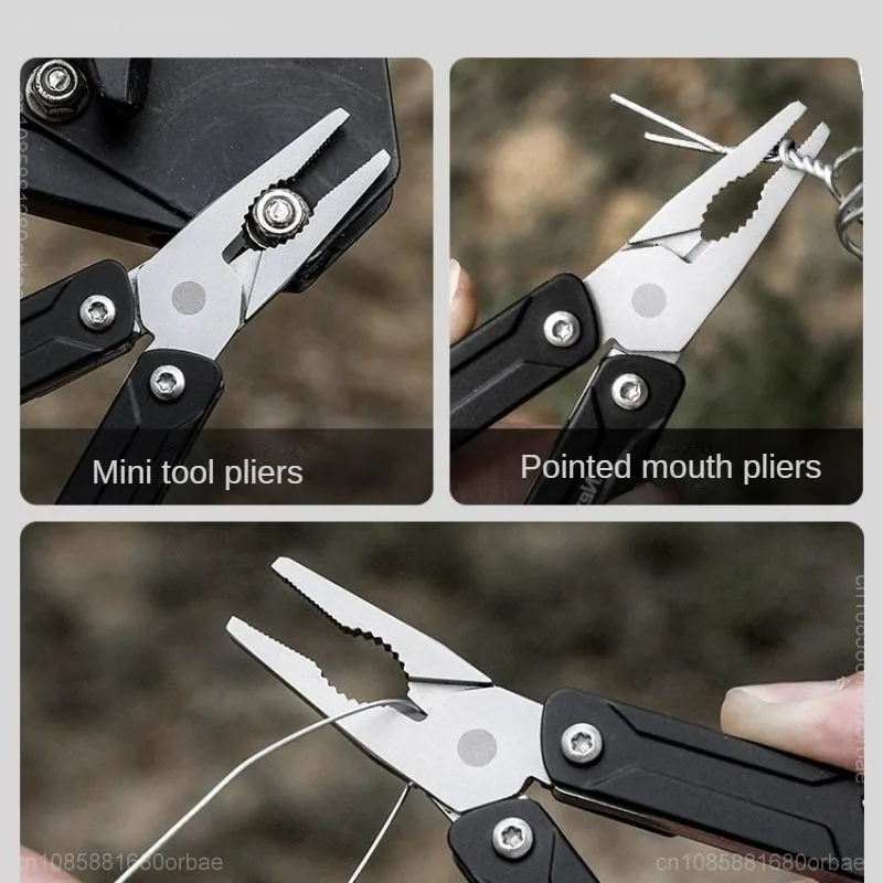 NexTool Mini Sailor Pliers Lite 10 in 1 Multitool Folding Scissors Screwdriver for Outdoor Survival Camping Hunting Hand Tools