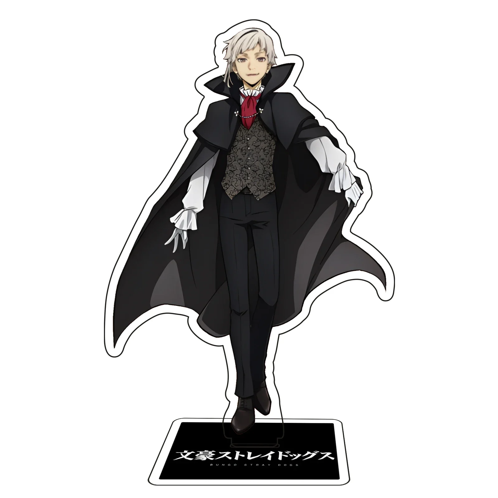 Bungo Stray Dogs Anime Figure Acrylic Stand Model Plate Desktop Decoration Atsushi Dazai Cosplay Toy For Friend Gift Collectible