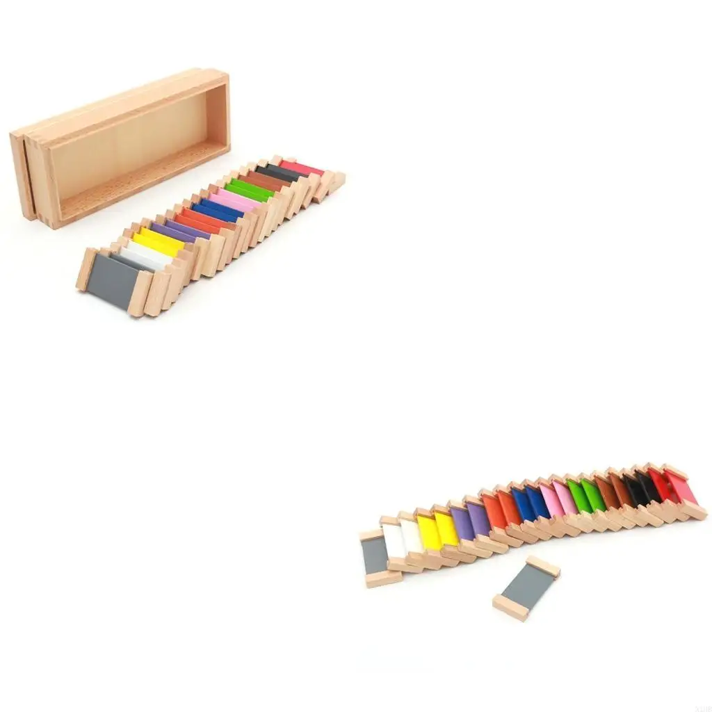 Monessori Sensorial Maerial Learning Color able Box Preschool oy