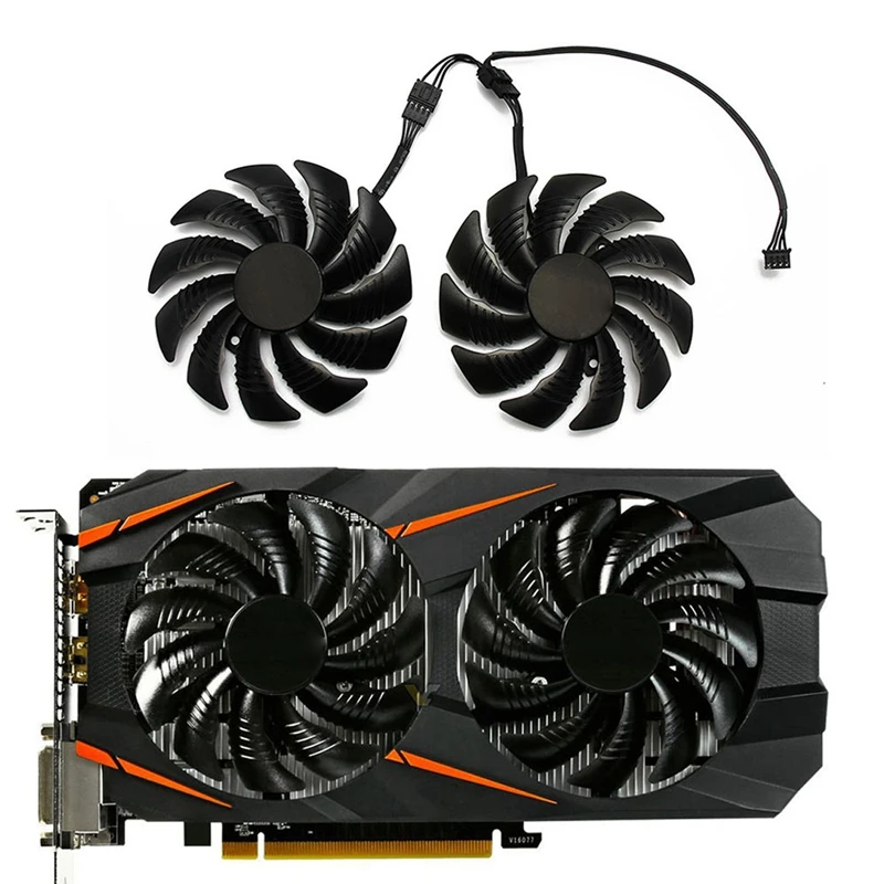 بطاقة رسوميات ، مروحة لمبرد ريديون أوروس ، RX580 ، قائقي ، جيغا بايت ، أوروس ، 88