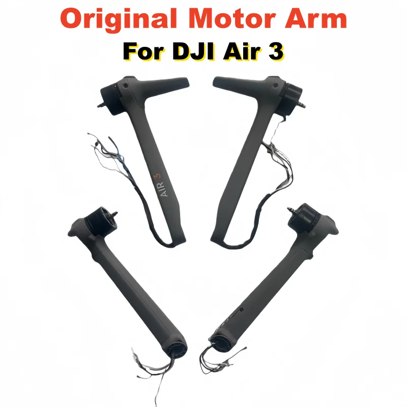 

Оригинальный рычаг с двигателем для DJI Air 3, передний левый, правый, задний, левый, замена рычагов двигателя для Air 3, запасные части, 95% новый
