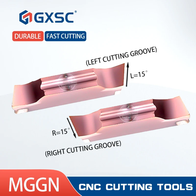 

CNC Lathe Tool Slotting Insert MGGN150 MGGN200 MGGN300 MGGN400 MGGN500 R-15 L-15 Oblique Stainless Steel Machining Blades Cutter