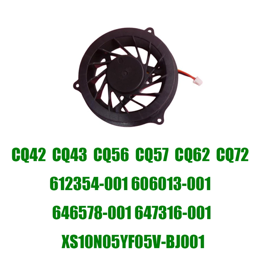 

For HP For Compaq Presario CQ42 CQ57 CQ62 CQ56 CQ43 CQ72 612354-001 606013-001 646578-001 647316-001 XS10N05YF05V-BJ001 Fan Core