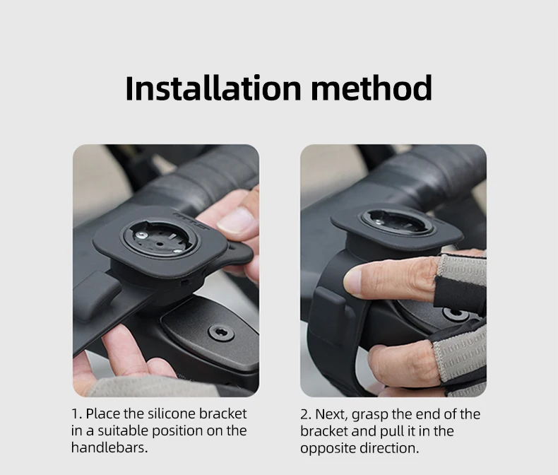GUB P13 Handy-Fahrradhalterung, sichere Silikon-Halterung für Computer und Smartphone, kompatibel mit Garmin, Bryton, Wahoo – Detail 29