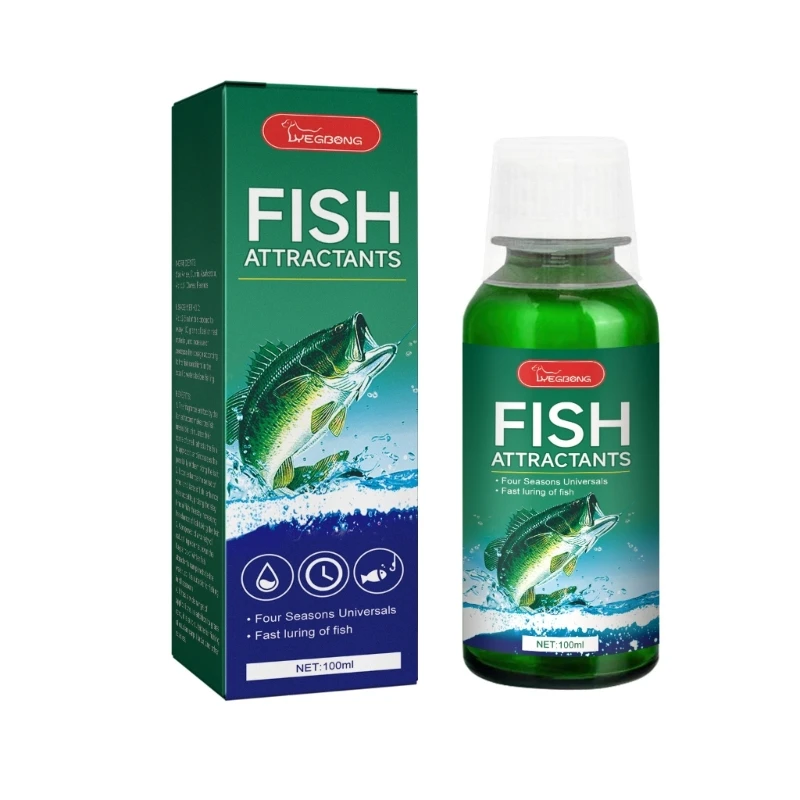 F1FD Fishing Equipment High Concentration Natural Baits Scent Fish Attractants Baits