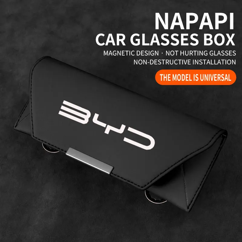 مناسبة ل BYD E2e3 ختم النورس دولفين المدمرة 05 الفرقاطة 07 نظارات السيارات النظارات الشمسية كليب #3