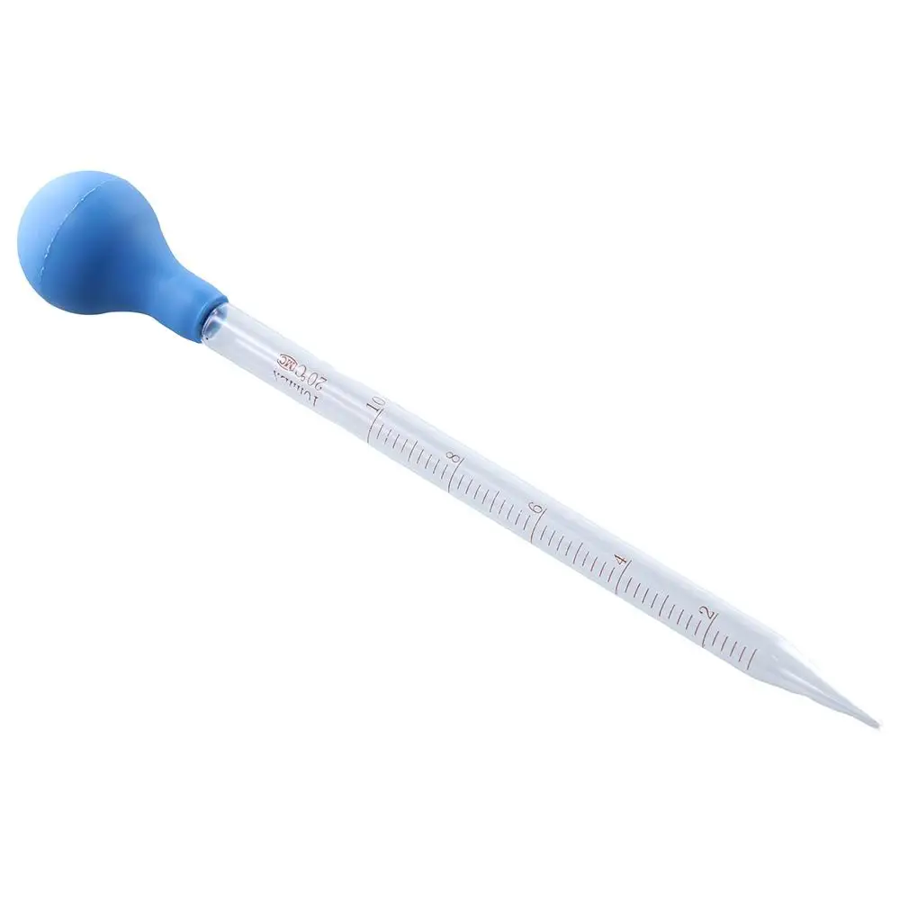 Glass Dropper Graduated Transfer Pipette with Rubber Bulb