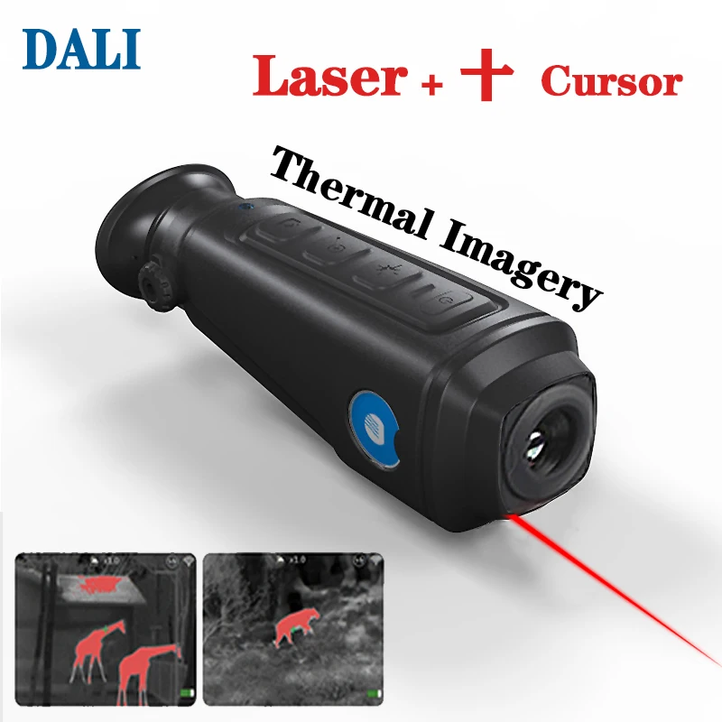 DALI S24X Thermal Imaging Monocular Camera Long Distance Infrared Laser Thermal Imagery Vision Digital Handheld Hunting Device