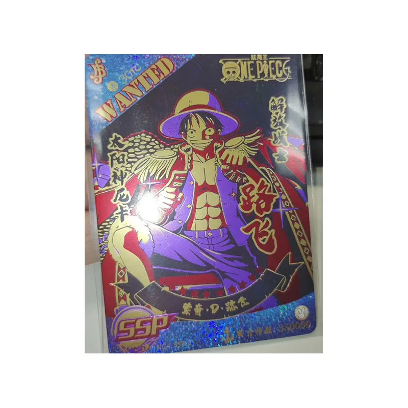 Anime One Piece Monkey D Luffy Limited To High-Card Games, Collectible Cards, Toys, Birthday Gifts