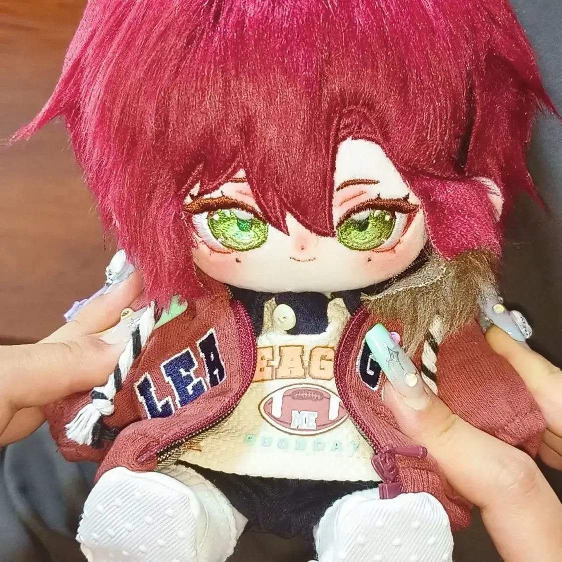

Game Genshin Impact Shikanoin Heizou Cute Cosplay Plush Stuffed Doll Body Dress Up Figures Plushie Pillow Anime Toys 20cm