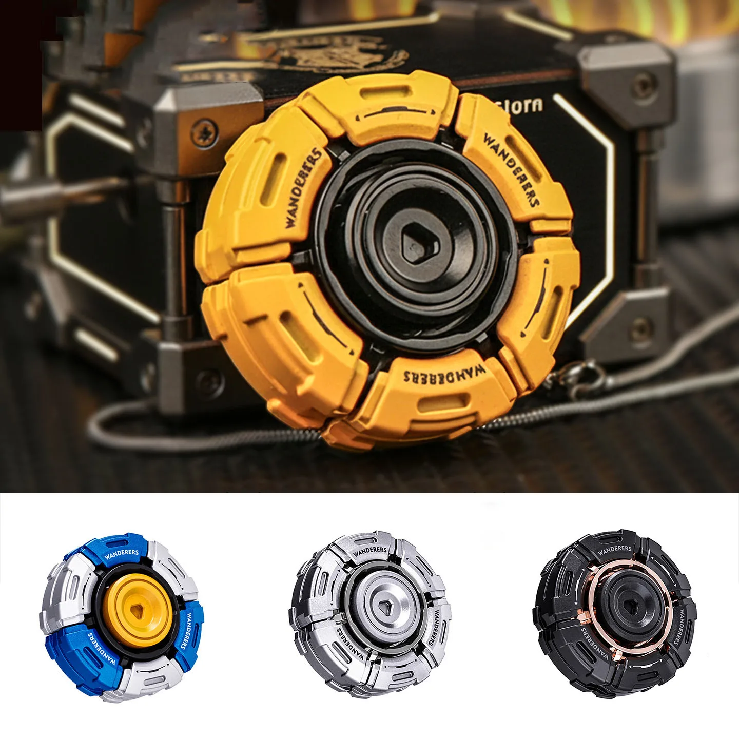 

Creative Alloy Mech Luminous Fidget Toys Hand Spinner Antistress Adult Sensory Toys Fidget Spinners Gyro Stress Relief Toys Gift