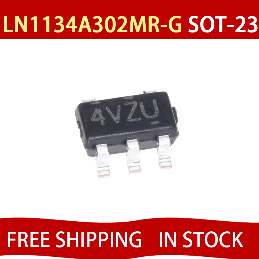 

50 шт. LN1134A302MR-G LN1134A302MR 4VZU SOT23-5 100% новый