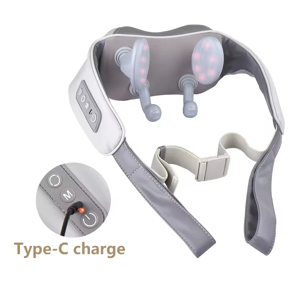 Accupressure Cervical Electrostimilation Deep Neck Massager Machine Back And Neck Muscle Relax Massager