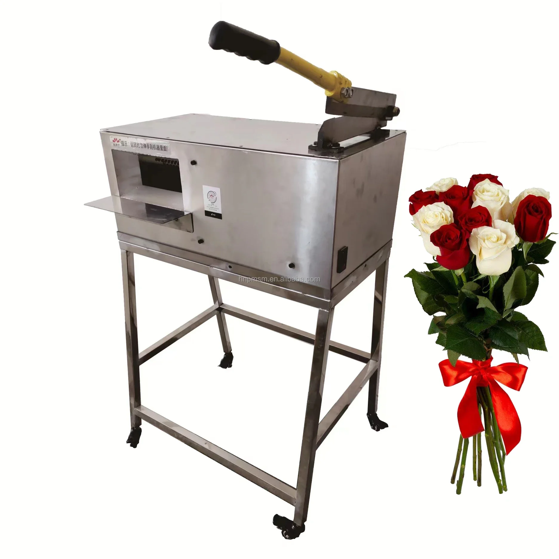 Superior Quality Flower Branch Defoliation Machine High efficiency Rose Flower Thorn Removal Machine