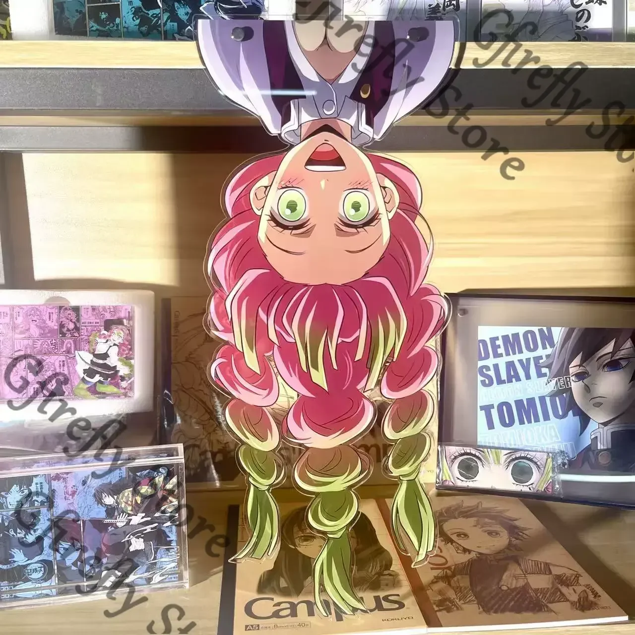 

Demon Slayer Anime Upside-down Acrylic Standing Sign Kanroji Mitsuri Iguro Obanai Tomioka Giyuu Ornament Present Xmas Gifts