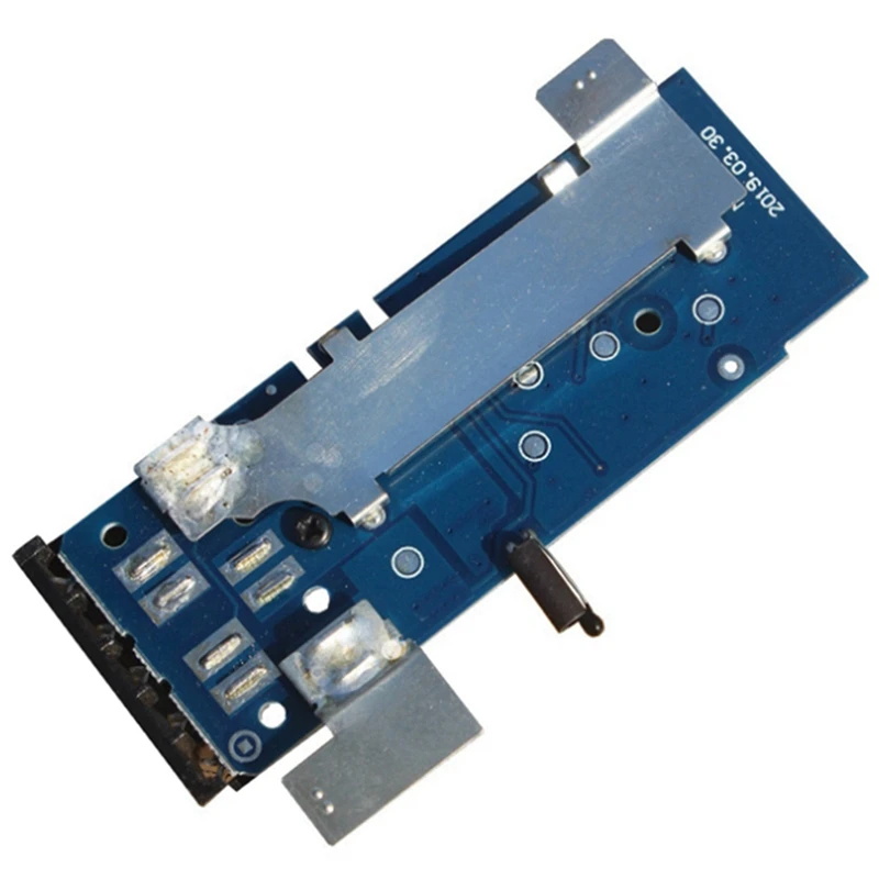 Venda quente 6 peças para m18 18v placa pcb ferramenta elétrica substituição placa de circuito de proteção de bateria de lítio azul