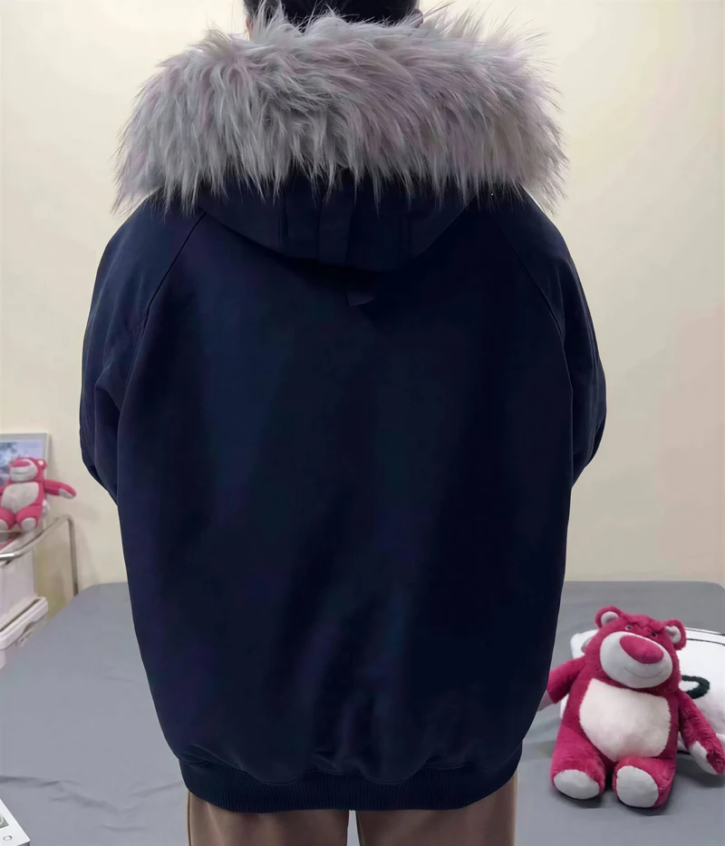 Parka's Dames Longues Herfst Modaal Gemengd Gevoerd Afslanken Ingericht Verticale Tailleband Dichtgeknoopt Drukknoop O-hals Verlengde zoom Effen