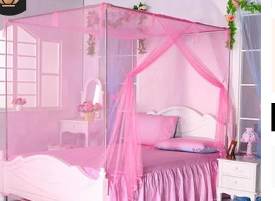 Home Mosquito Nets Pure Color Extra Secret Double Bed Lightweight Fashion Bedding Mosquito Nets