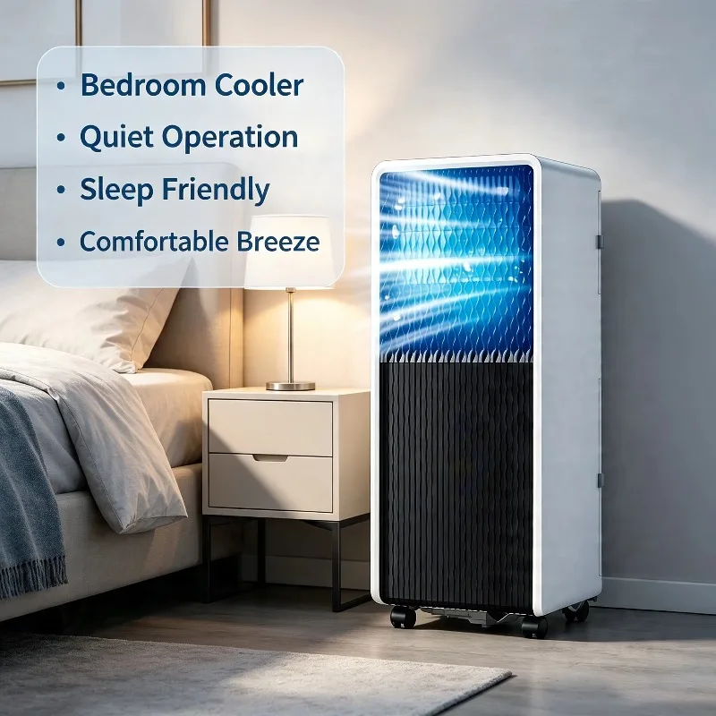 Airo New 3300w Cooling Power Built in Overload protection Auto up Down Swing Wind Portable Air Conditioner for Home Office