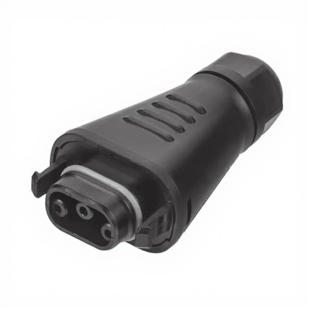 3 Pin BC05 Field Connector for Photovoltaic Systems and Microinverters with IP68 Waterproof Rating and Screw Pressing Connection