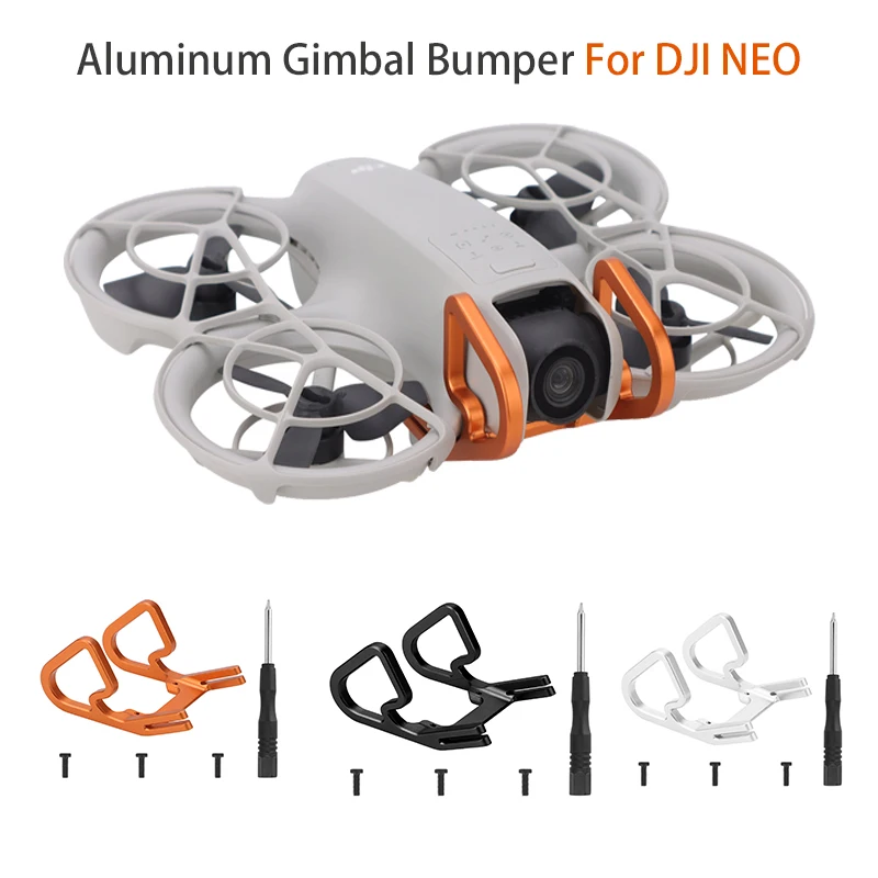 سبائك الألومنيوم Gimbal الوفير ل DJI Neo واقية بار المضادة للتصادم الوفير عدسة حامي شريط الحرس ل DJI Neo اكسسوارات