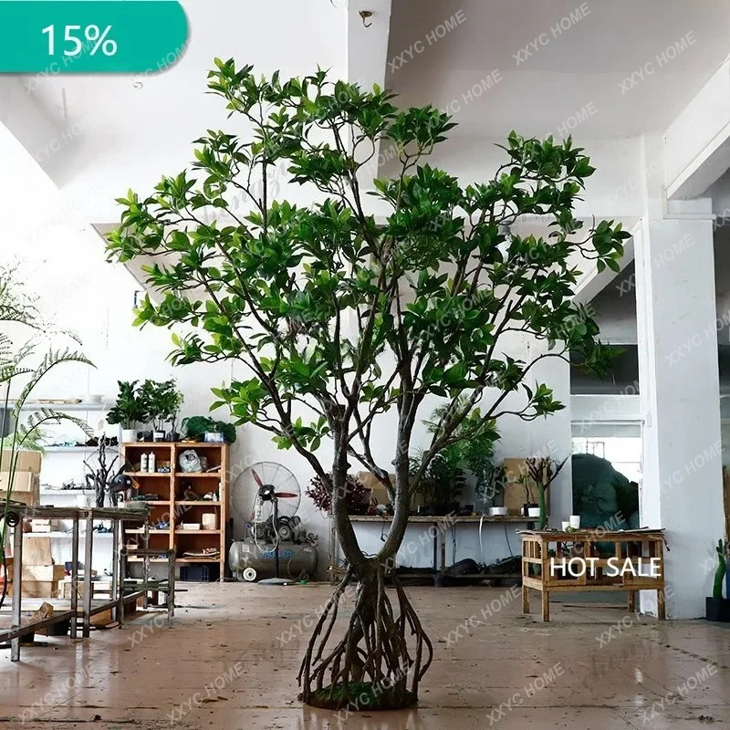 XX simulated mangrove indoor and outdoor landscaping simulated green plants hotel scenic garden decoration fake plants