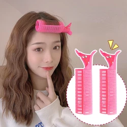 1/2pcs Korean Fluffy Hairpins Hair Rollers Bangs Fixed Shape Geometric Exquisite Hair Accessories Perm Iron Multi Style 2025 New