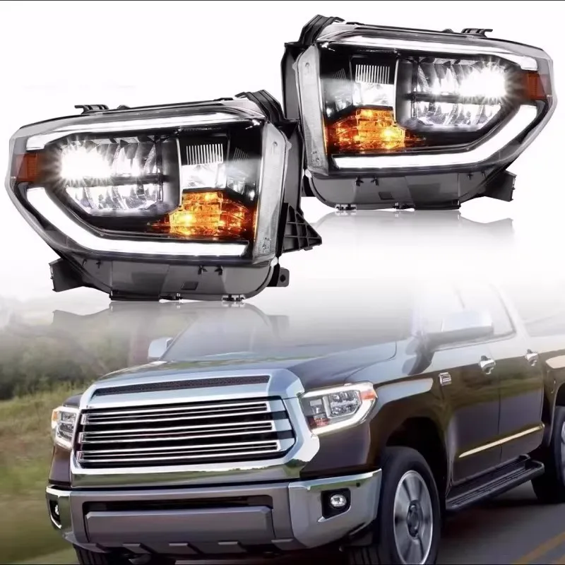

LED headlight assembly for Toyota Tundra 2014-2021 Daytime Running light DRL Turn signal