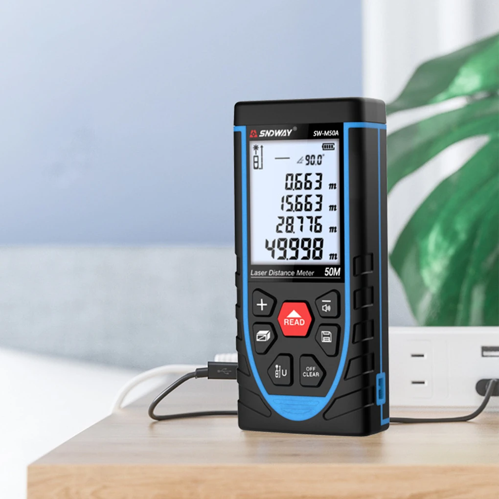 

Lasers Ruler Tool Precision Opticss For Versatile Tools Accurate Measurements Lasers Distance Meter SW-M100A