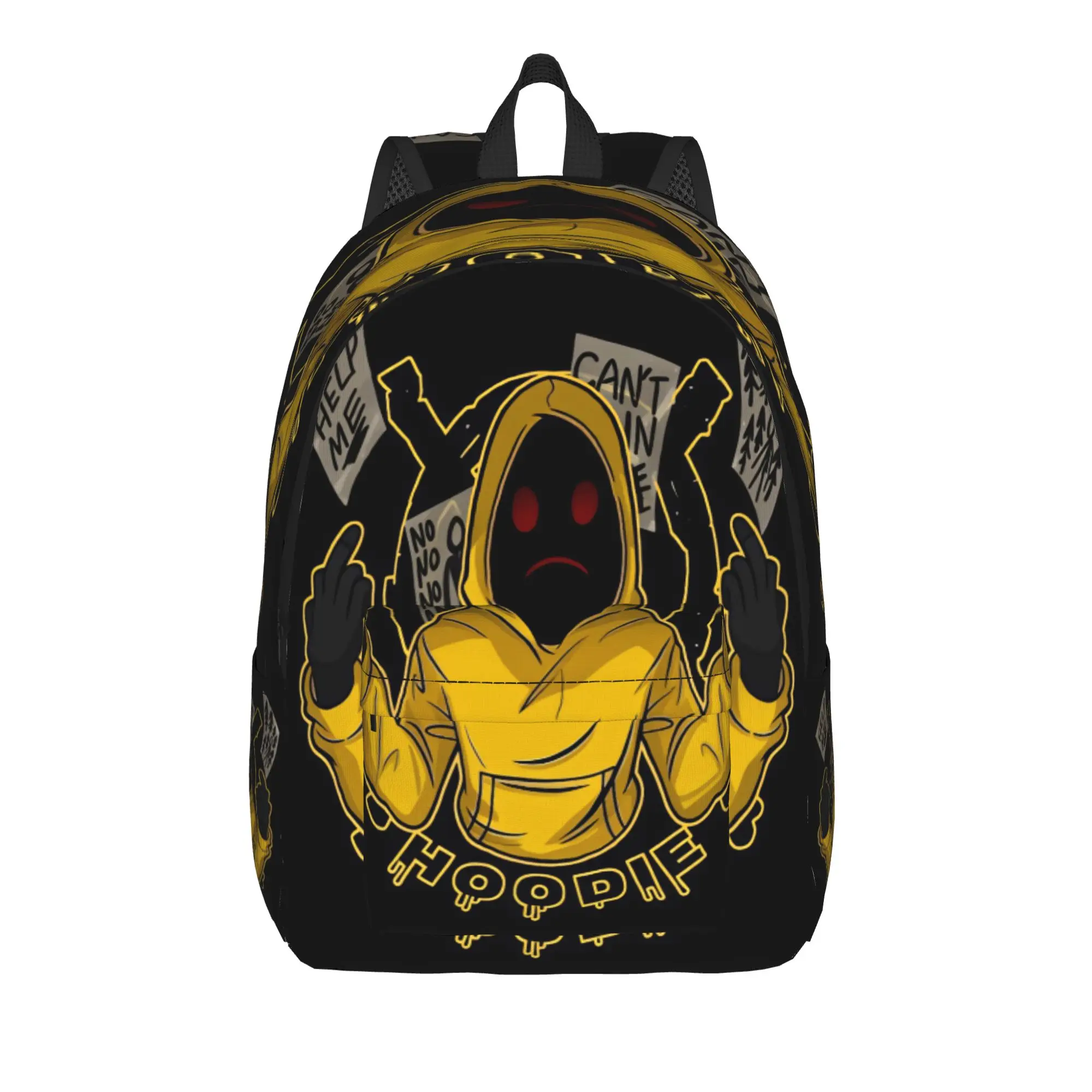 Marble Hornets MH Masky Backpack Student  Breathable Backpacks Polyester Casual School Bags Outdoor Style High Quality Rucksack