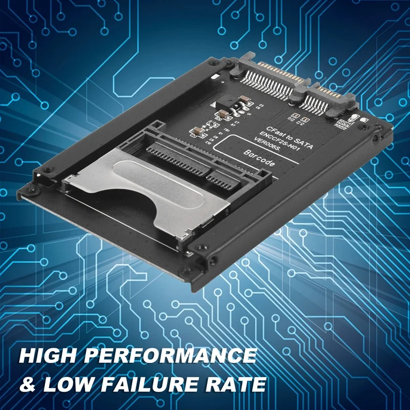 CY SATA 22 Pin To USB 3.0 To Cfast Card Adapter 2.5 Inch Hard Disk Case SSD HDD Cfast Card Reader For PC Laptop