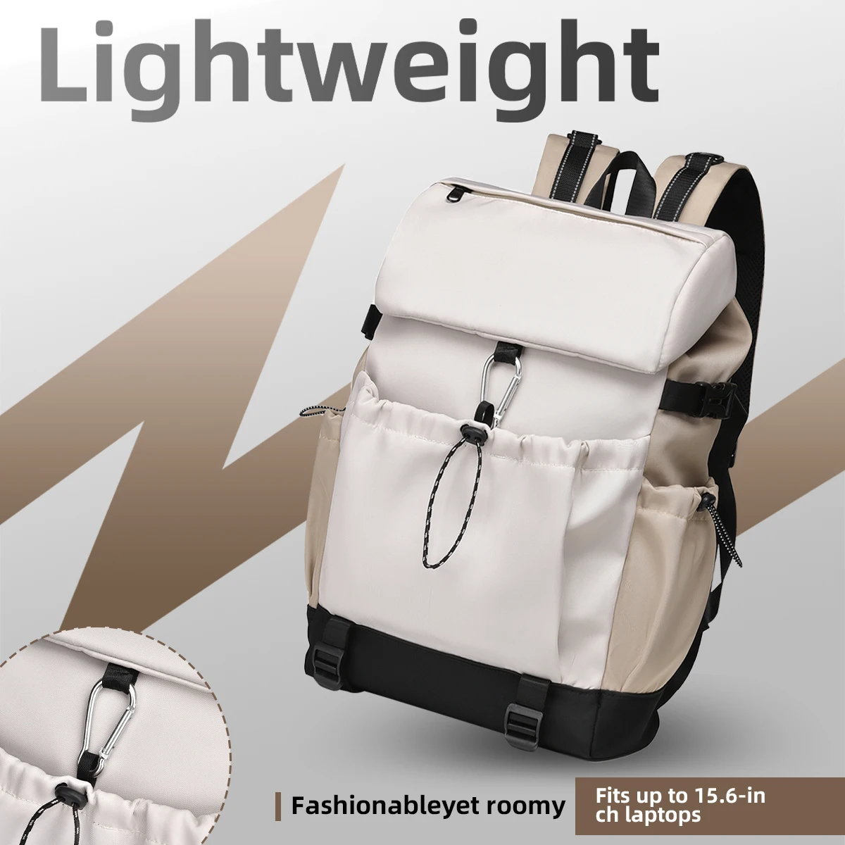 Zaino da trekking di grande capacità Borsa da scuola Studente universitario da viaggio Zaino da alpinismo Borsa per computer leggera Sport maschile Campeggio all'aperto Vacanza Affari