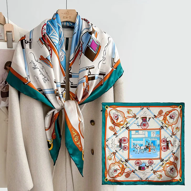 

Новый теплый шарф-шаль для женщин, модный, 108 см