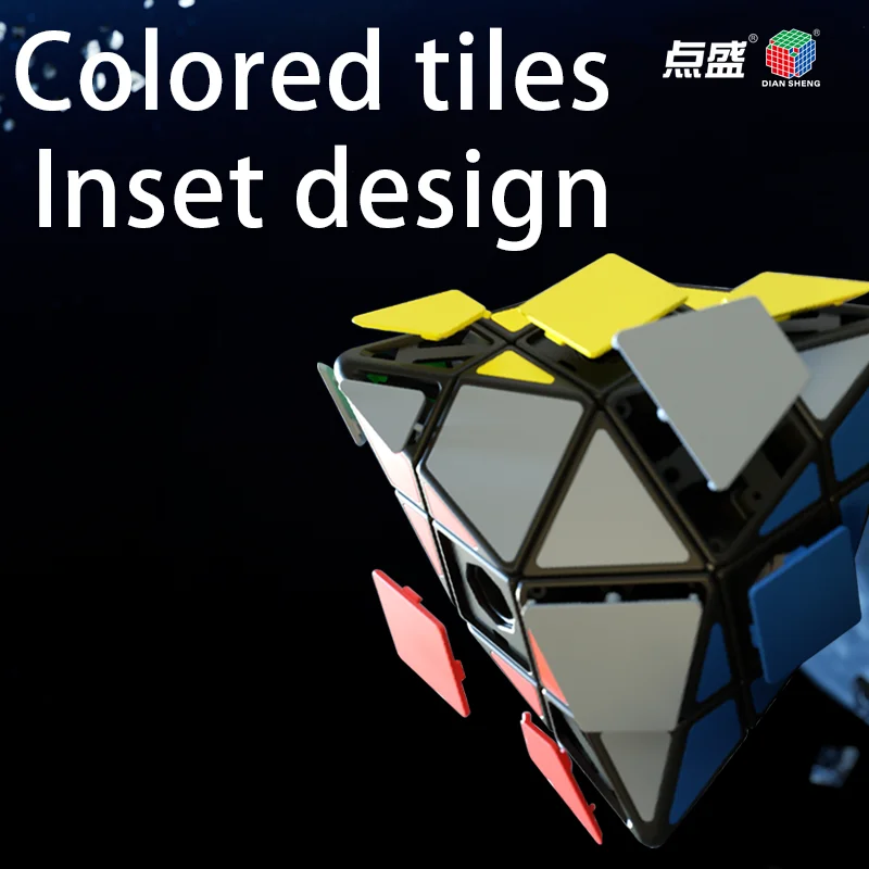Diansheng SiJiaoZhui Magic Cube Classical Puzzle SJZ Speed Puzzle Cubo Magico Twisty Magic Cube Educational Toys For Children