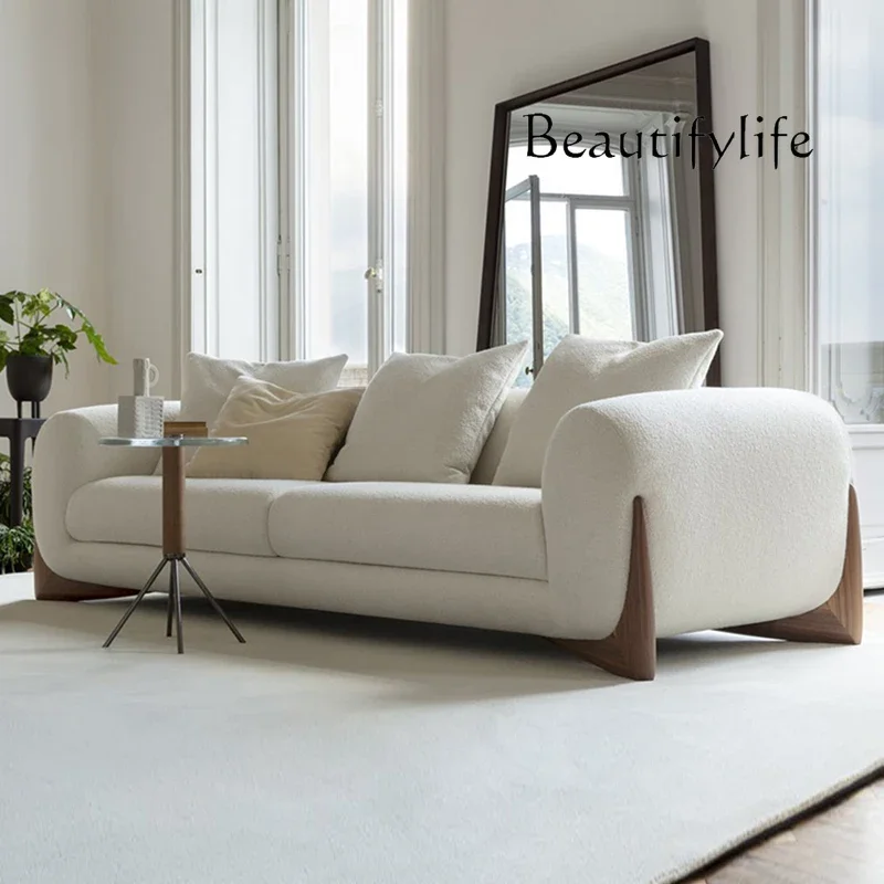A44 Minimalist Office Living Room Sofas Couch Nordic Cloud White Designer Outdoor Sofa Room Decor Relaxing Muebles Salon Furnitu