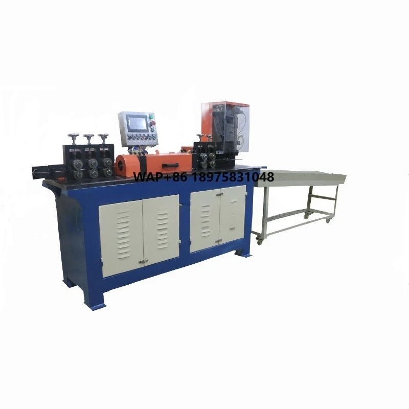 Automatic fast rebar straightening cutting machine