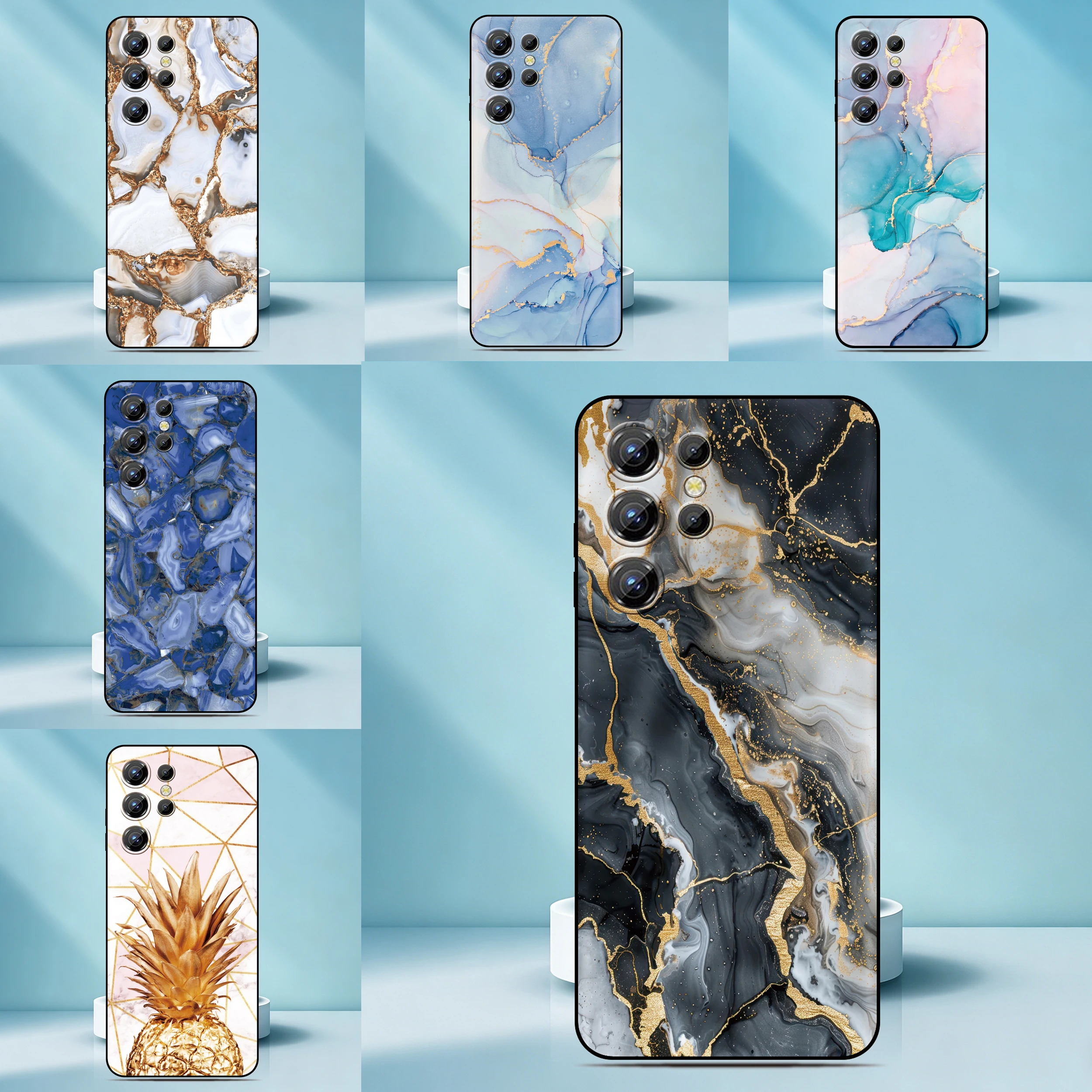 Design Marble Phone Case For UMIDIGI G9 G9A G9C G9X G5 G6 G2 G1 A9 A11s A11 A13 Pro Max Bison GT GT2 X20 Custom Picture Cover